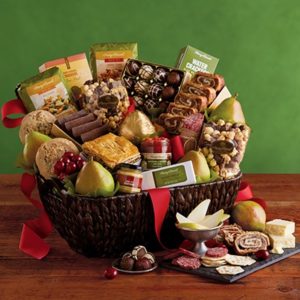 Wine Gift Baskets for Christmas | Hearthside Basket | Harry & David